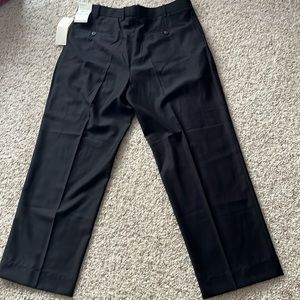 Perry Ellis Groomed Mens Black Pants size 34Wx 30L Brand New NWT